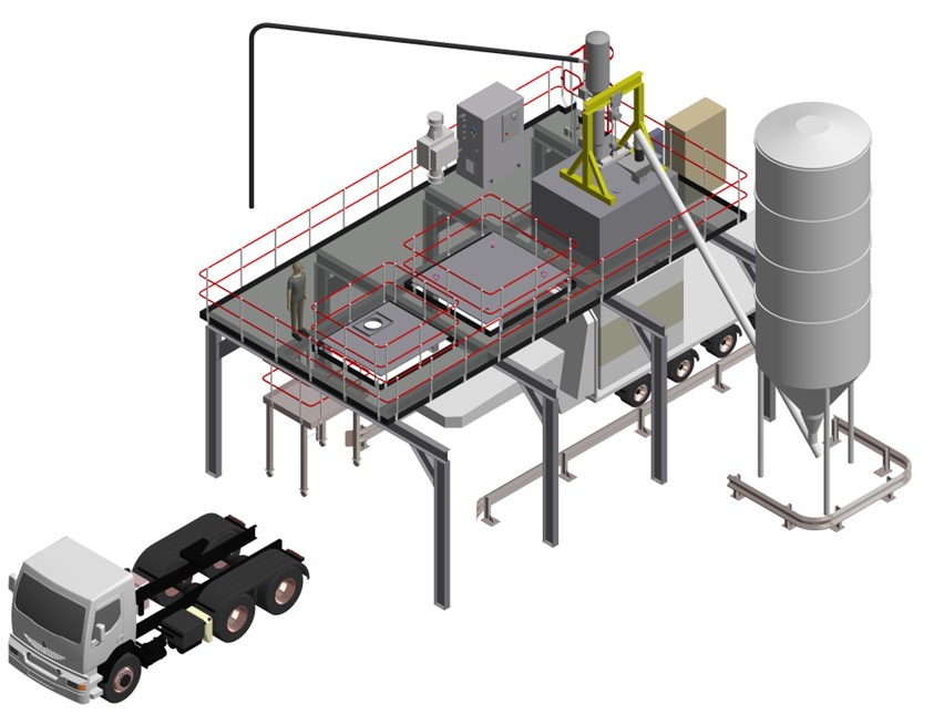 Bes project - Magnox 3d drawing